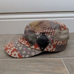 Floral Print Cadet Hat